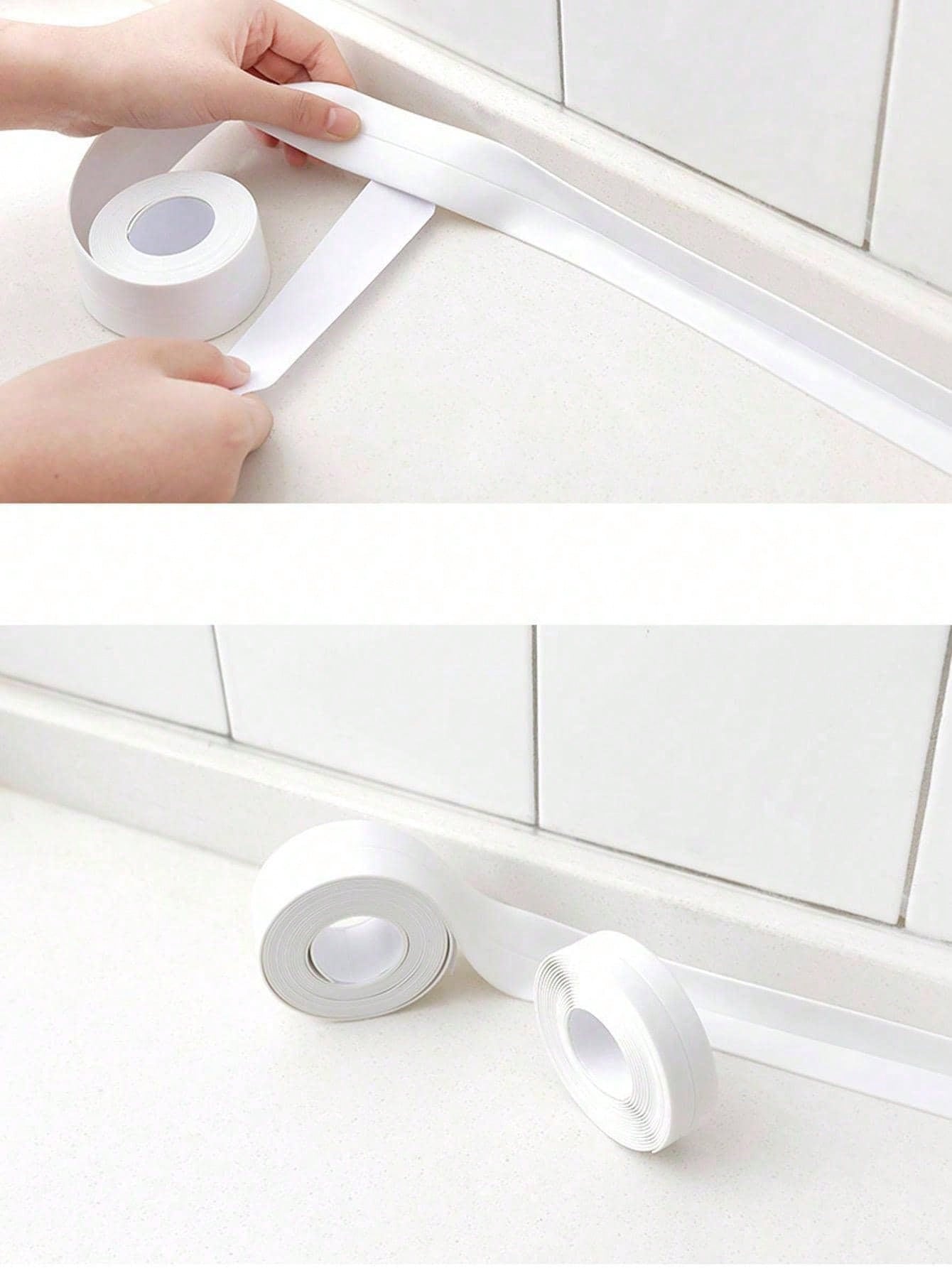 Shower Bath Sealing Tape Strips Pvc Self Adhesive Waterproof Wall Sticker for Bathroom Kitchen Seal Caulk Strip Sink Mold Proof