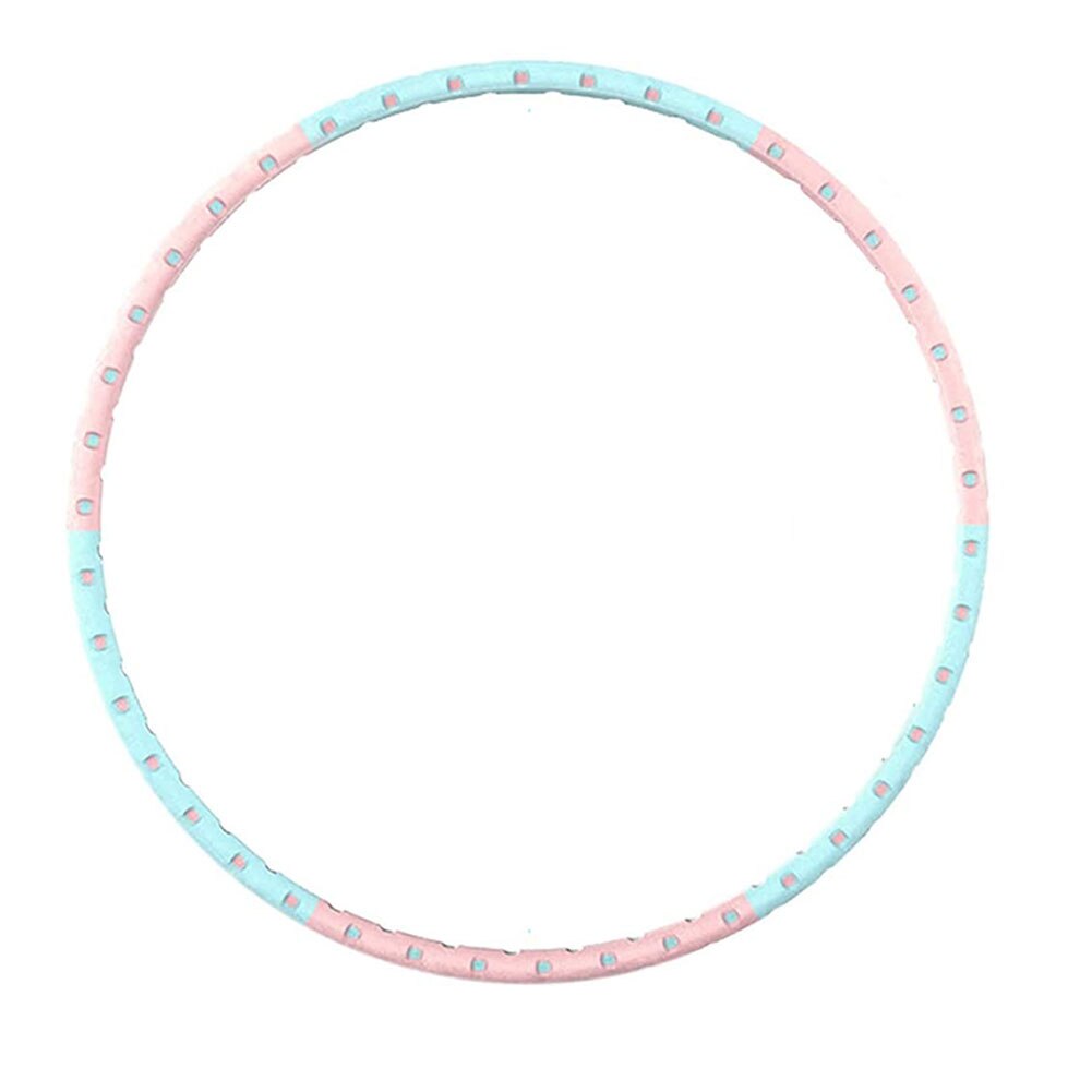 Weighted Exercise Hoop Portable Removable Fitness Hoop For Kids Gymnastics Dance Playing Exercise Indoor Outdoor Splicing Hoop