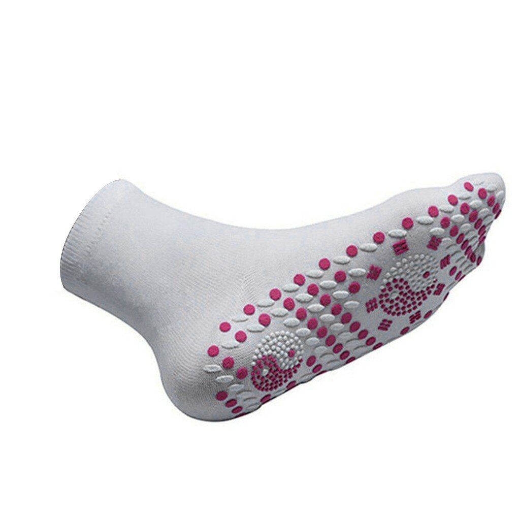 Self-heating Health Care Socks Tourmaline Magnetic Therapy Comfortable And Breathable Massager Winter Warm Foot Care Socks