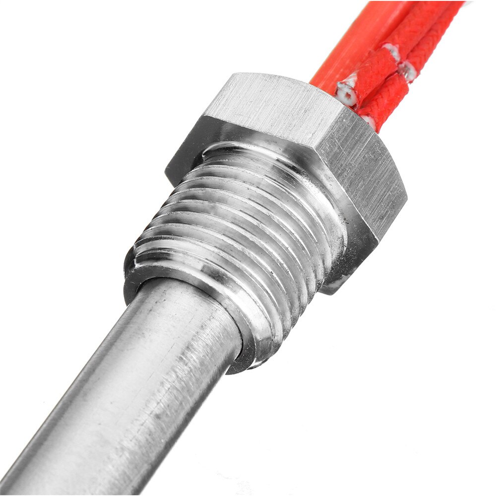 350w 300w tennstang peis pelletskamin del en-ende varmerør 140 x 10mm or 170 x 10mm