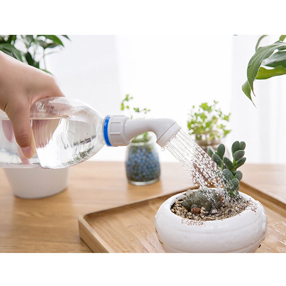 2 stk sprøyter bærbar slitesterk funksjonell plast vannsprinkler vanningsdyse til hageplanter flaske