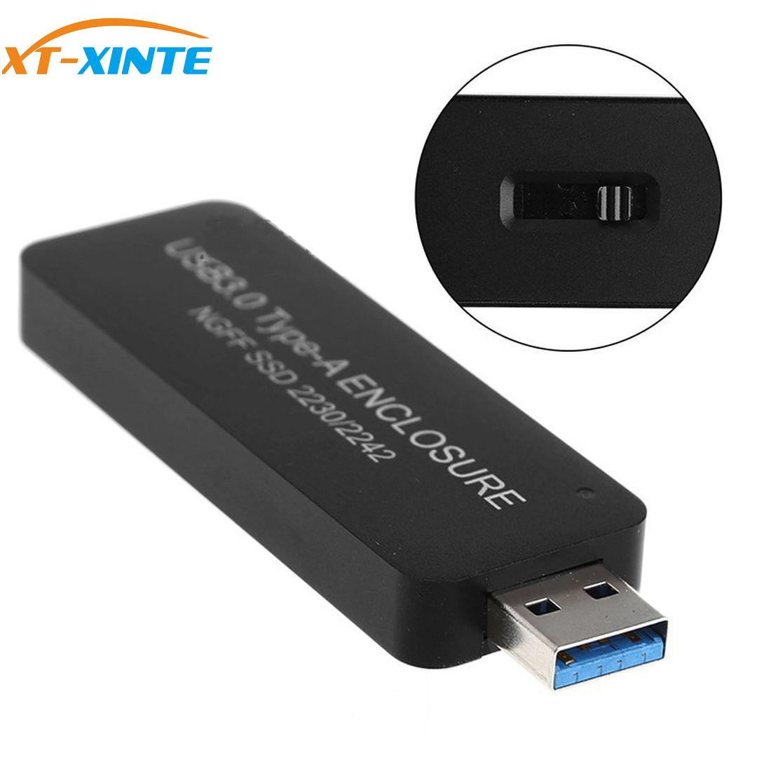 Obudowa M.2 SSD USB 3.0 do NGFF SATA 2230/2242 - Plug & Play Aluminium