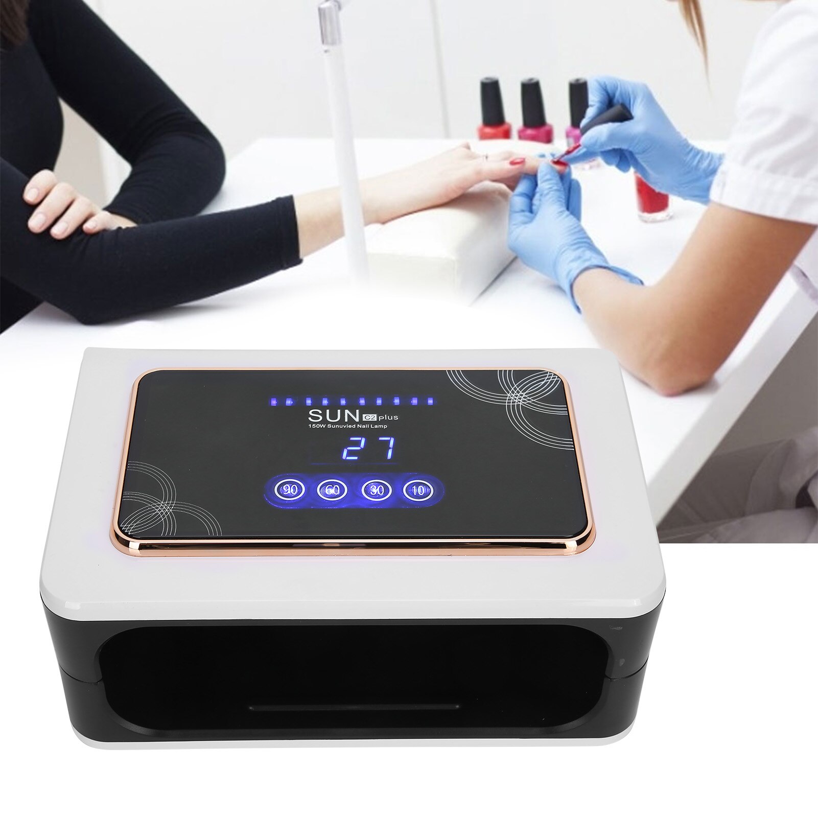 Machine professionnelle pour sécher le vernis à ongles UV, LED, 1 pièce, Machine à polymérisation, équipement de Salon de manucure
