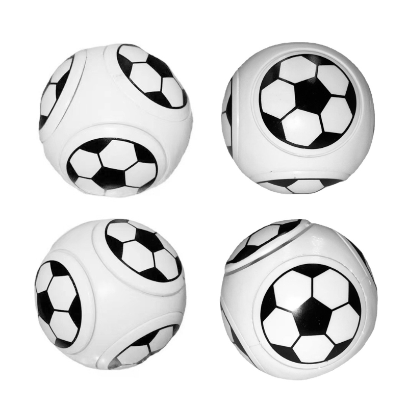 B2EB Finger Spinner Sensory Ball Educational Hand Exercise Rotate Football Interactive Novelty for Adult Stress Release