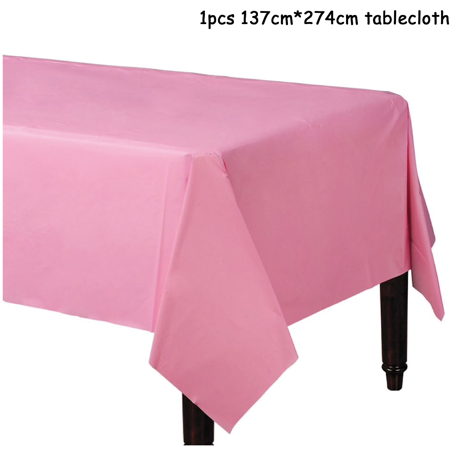 Suministros de de cumpleaños, vajilla desechable de flamenco, rosa, plato, tazas o manteles, Baby Shower, decoración para de boda: 1pcs tablecloth