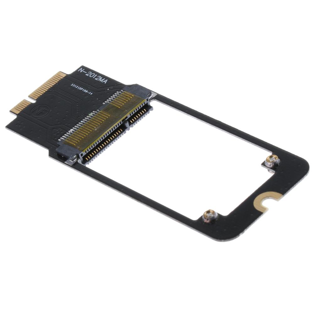 5cm mSATA Stick zu SATA Konverter Für APPLE MACBOOK PRO A1425 ME662 Adapter Karte 5cm mSATA SSD 7P + 17p Adapter Karte