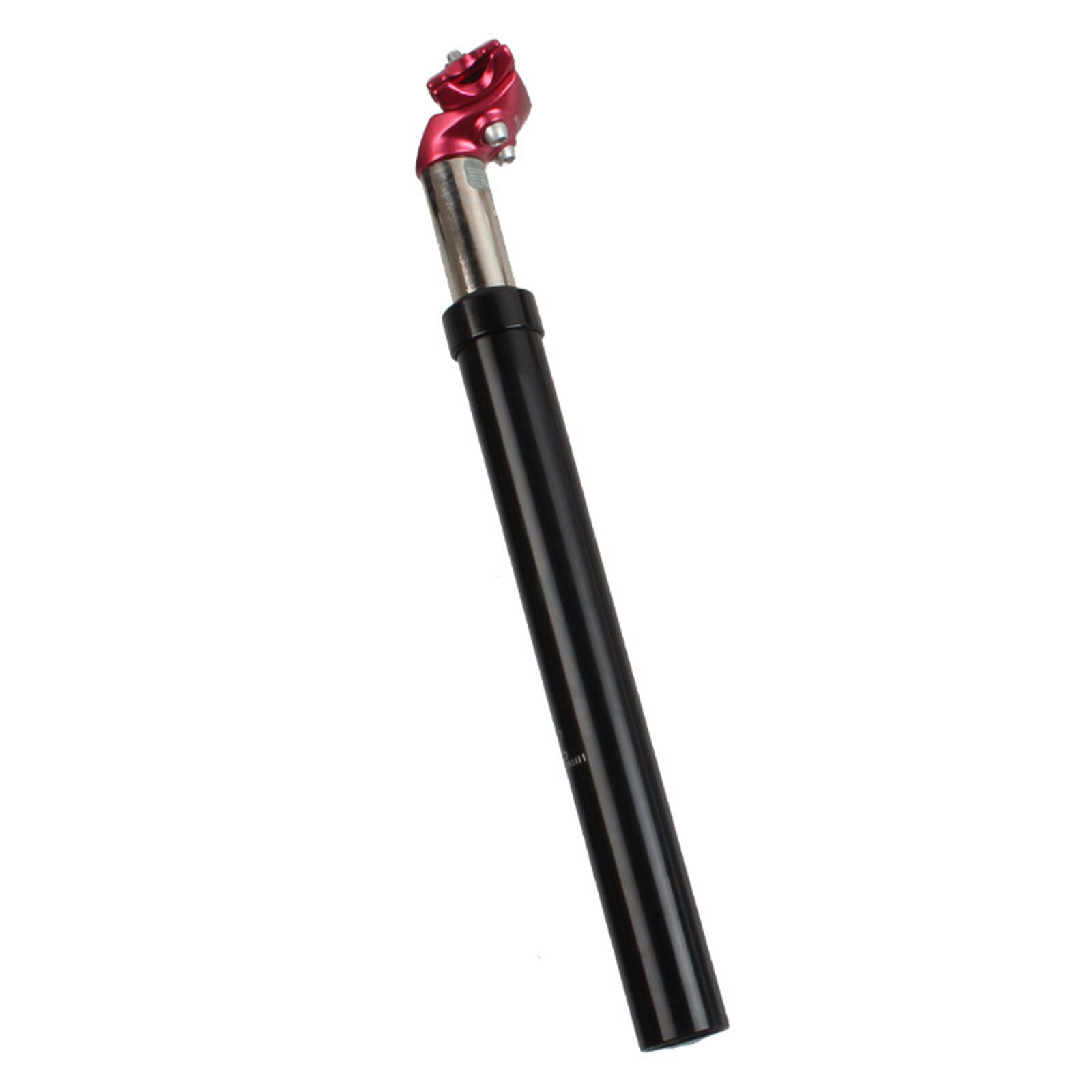 Mount Bike Saddle Seat Post Al Bicycle Seatpost Suspension Seat Tube: Red 31.6MM