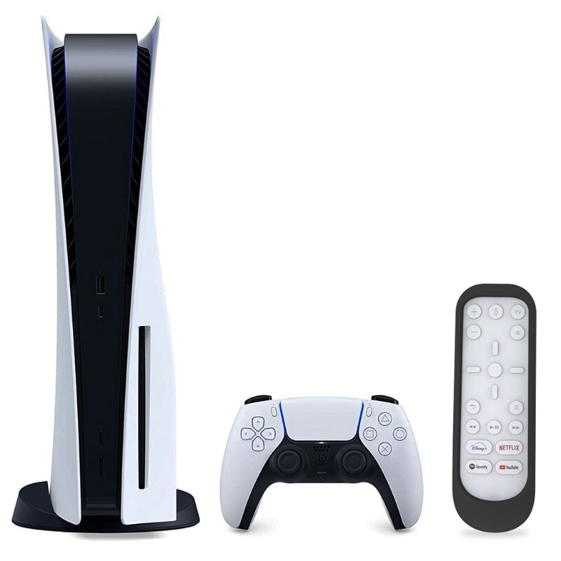 Dustproof Soft Silicone Case Remote Control Protective Cover for PS5 Game Console Media Remote Control