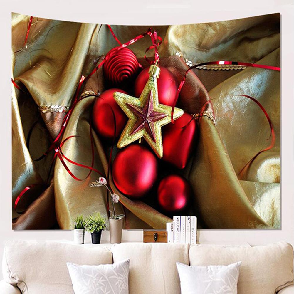 Glorystar tilpasning 3d julevægbeslag tæppe baggrund tapetdekoration dekorativt tæppe