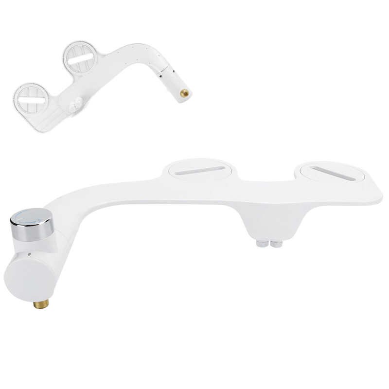 Wc Bidet 7/8 Us Bidet Toilet Seat Attachment Niet-elektrische Dual Nozzle Verstelbare Druk Wassen Bidet Attachment
