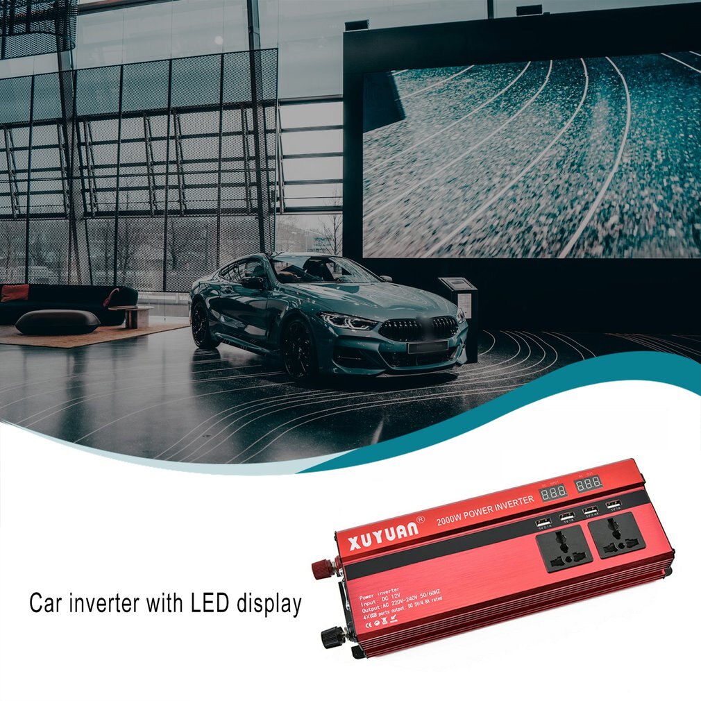 Led Display Car Inverter Converter Usb Interface 2... – Grandado