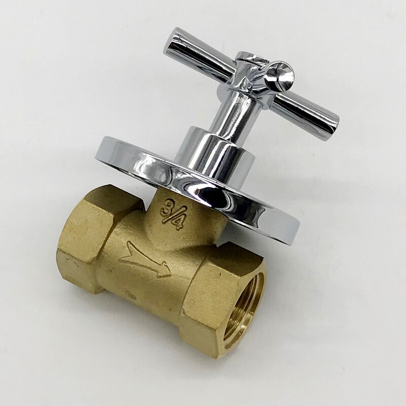 Bathroom Shower Valve Single Handle Bathtub Cold Water Control Valve 3/4''1/2'' Bath Switch Faucet Valve Bathroom Accessories