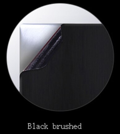 Specjalna naklejka na naklejkę z winylu z włókna węglowego na Apple Ipad Pro 11 2021 wersja: Black brushed
