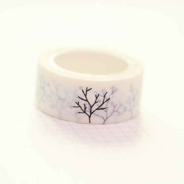 1 pc /  kpl mustia kuutähtiä washi-paperi maalarinteippejä 1.5cm x 5m tee itse scrapbooking sydäntarroja kääretarra: H