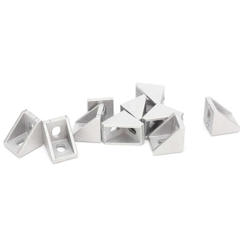 Aluminium Right Angle Connector Printer Parts Extrusion