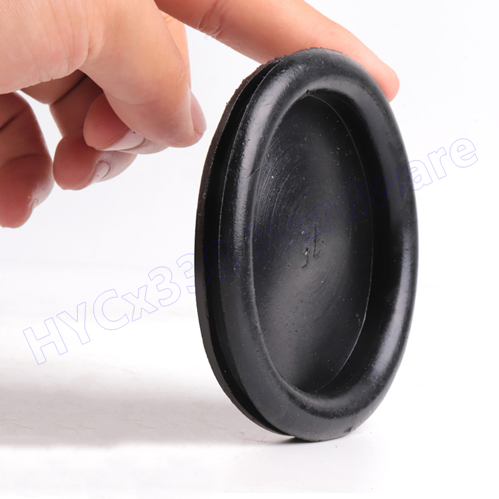 Rubber Grommet Closed Rubber Hole Plug Electrical Wire Gasket Single Sided for Wiring Protection, Drill Hole Sizes 14mm to 150mm