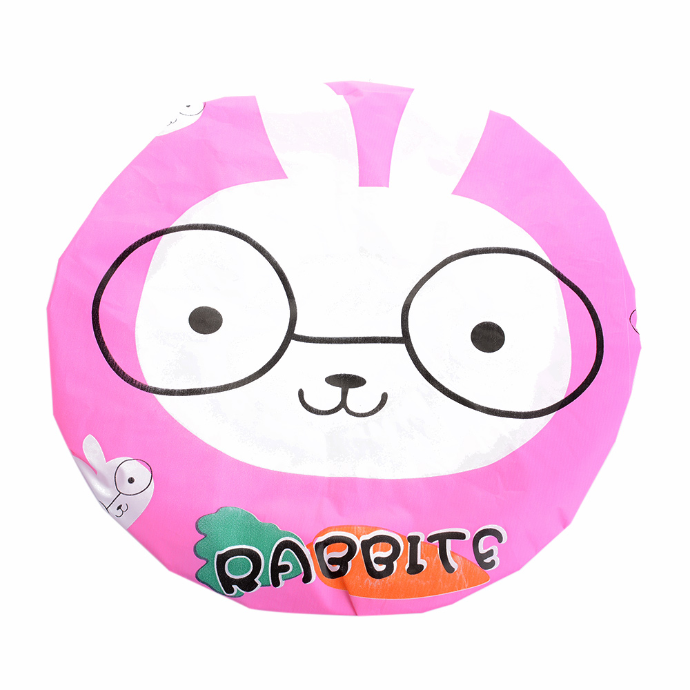 Plastic Douche Caps Cartoon Waterdichte Bad Protector Kant Elastische Band Hoed Badkamer Product Vrouwen Badmuts Gratis bezorging