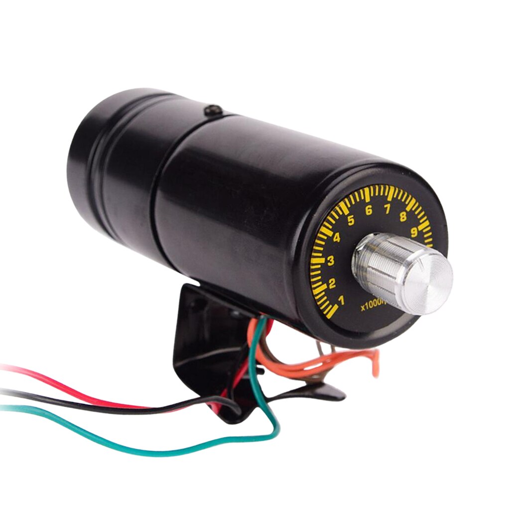 Toerenteller Gauge Kit Blauwe LED 1000 RPM Meter met Verstelbare Shift Licht