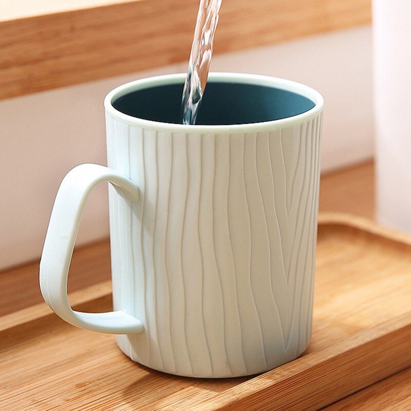 Tandenborstel Beker Mondwater Cup Water Mok Borstelen Cup Home Reizen Effen Kleur Drinkware Gereedschap Badkamer Accessoires