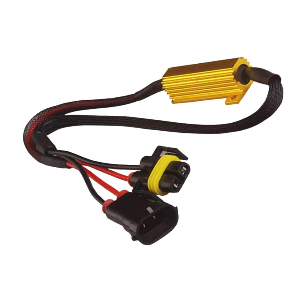 LED DRL Fog Light Canbus Load Resistor Warning Error Free LED Resistance Decoder