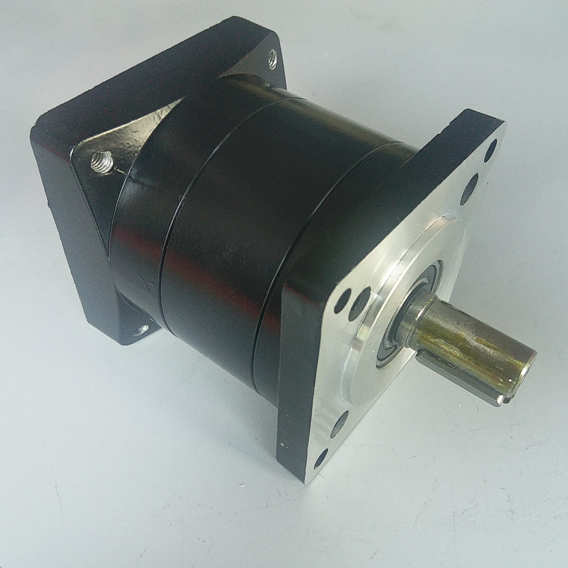 ! 10:1 Speed Ratio 80mm Nema32 Planetary Gearbox 10 Speed Reducer Shaft 19mm Carbon steel Gear for Servo Stepper Motor