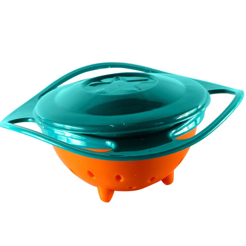 Bol rotatif universel à rotation à 360 °, vaisselle alimentaire pour bébé, bols d&#39;apprentissage pour enfants
