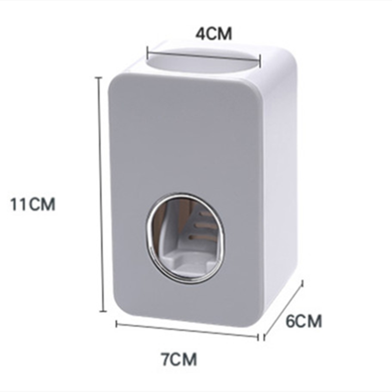 Bathroom Accessories Sets Automatic Toothpaste Dispenser Dust-proof Toothbrush Holder Home Bathroom Toothpaste Squeezer Tool