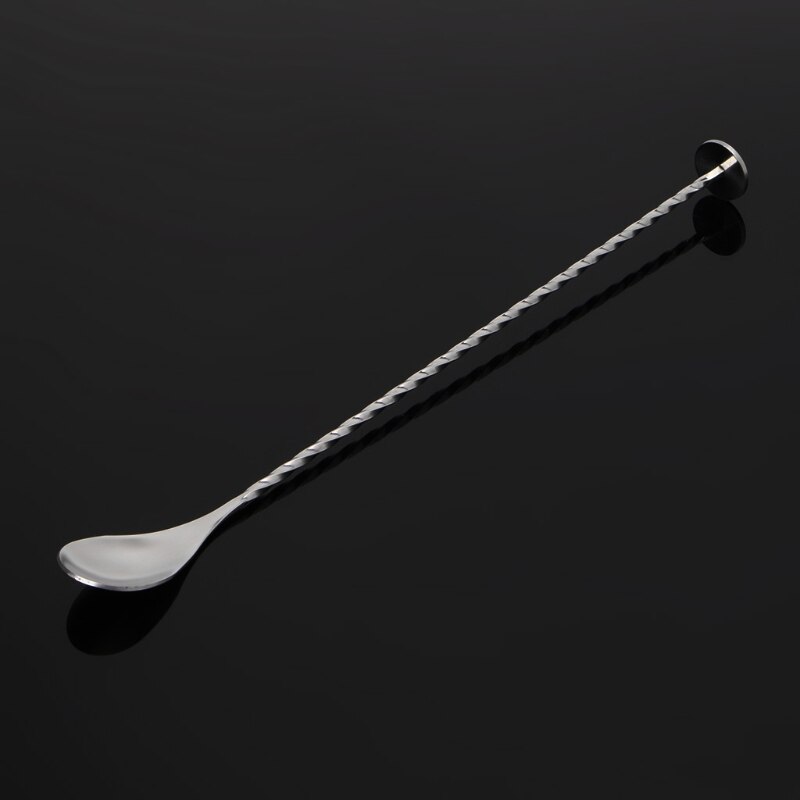 Stainless Steel Cocktail Stirrer Bar Puddler Martini Stirring Spoon