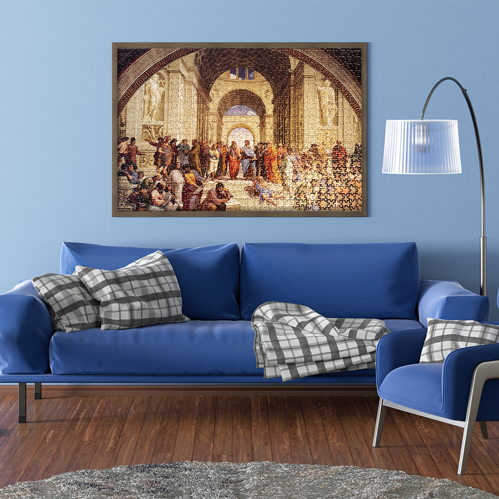 MaxRenard Jigsaw Puzzle 1000 Pieces The School of Athens Raphael Paper Christmas Toy