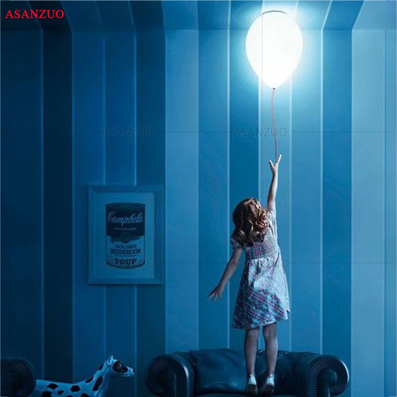 Creatieve Wit Glas Ballon Plafondlamp Led E27 Kinderkamer Woonkamer Slaapkamer Ballon Plafondlamp Kid 'S