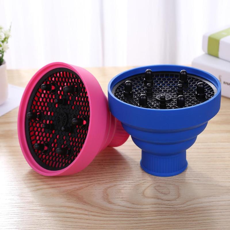 Hairdryer Diffuser Cover Silicone Foldable Hair Cover Hairdressing Salon Curly Styling Hair Care