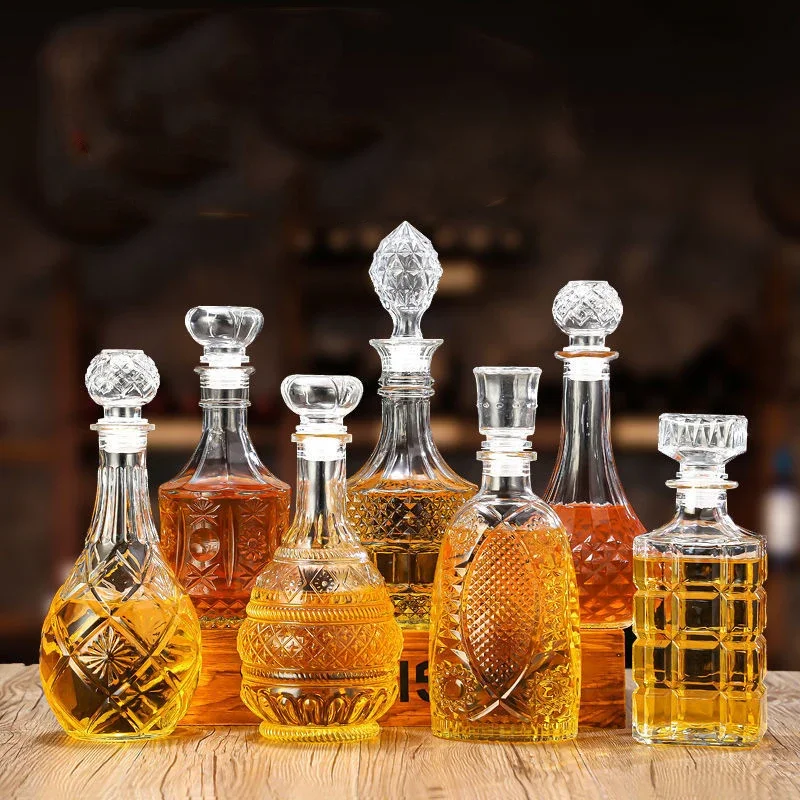 PARACY Decanter Whisky, Decanter Per Alcool Da 890ML Con - 5