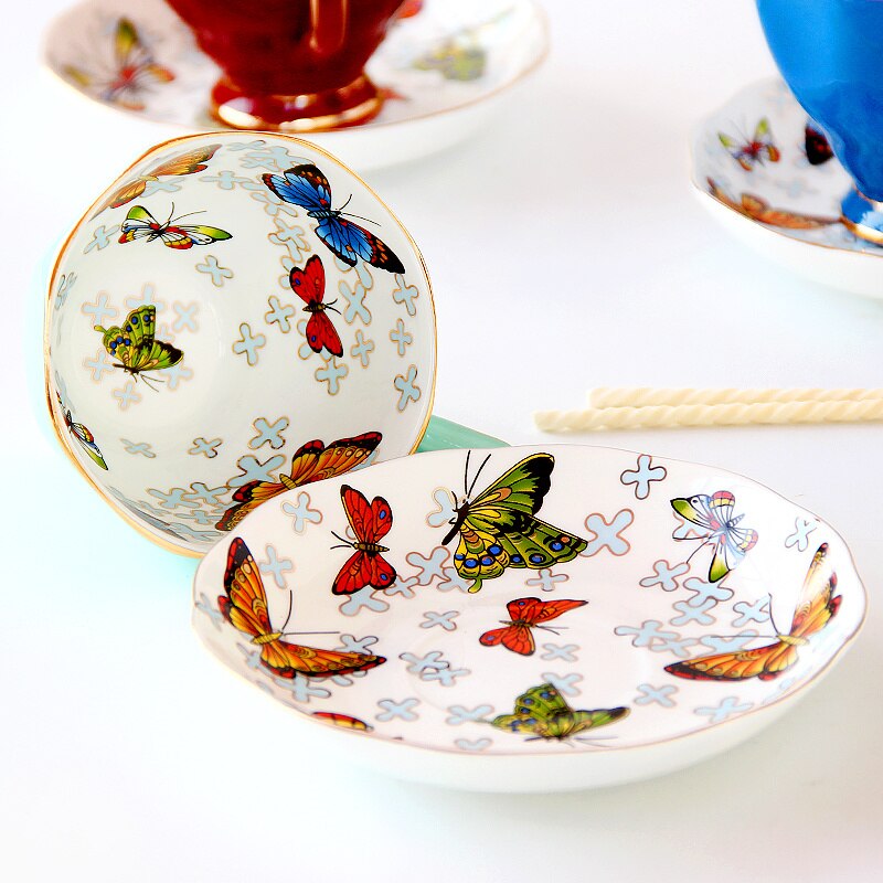 Tazas de café de cerámica para el desayuno, taza para la leche, té con bandeja, utensilios de cocina creativos, Prenest de boda y cumpleaños