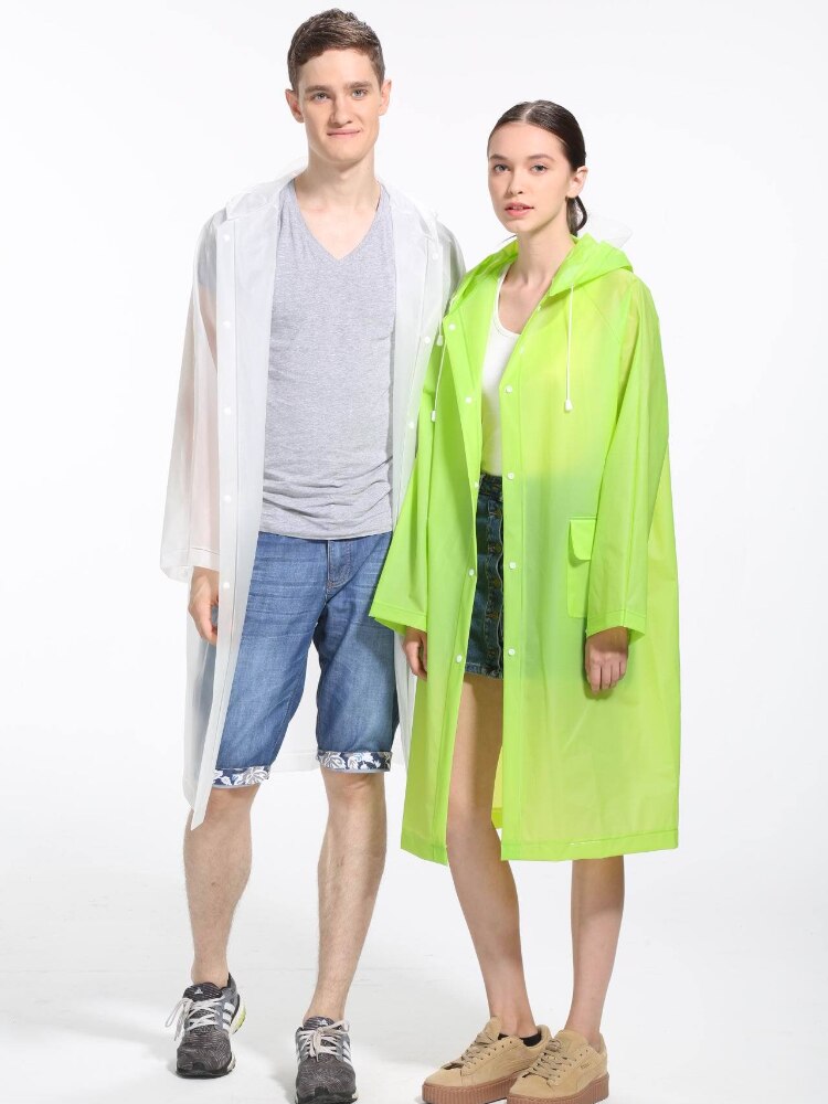 Raincoat Women Men Impermeable Thickened Waterproof Raincoat Tourism Outdoor Hiking Rain Poncho Raincoat Hooded Rain Coat