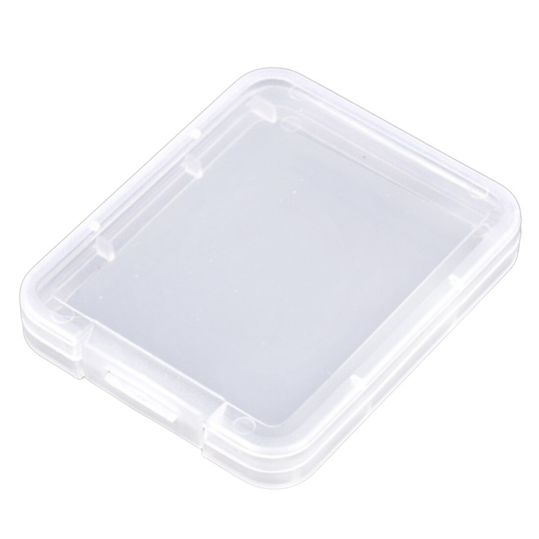 Centechia transparante 10 stuks cf-kaartdoos, geheugenkaarthouder, compact flash-kaarthouder, transparante milieuvriendelijke plastic behuizing