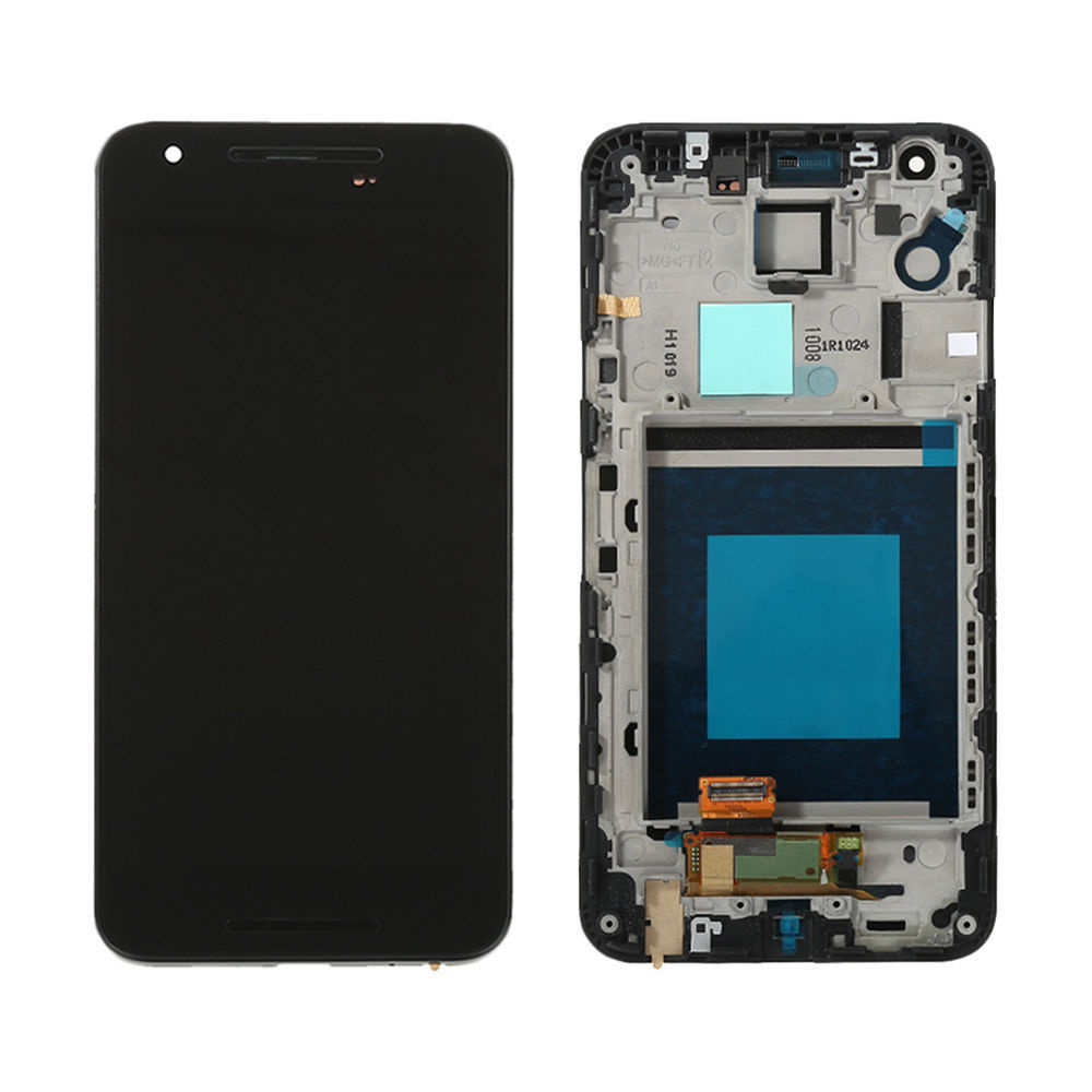 Original For LG nexus 5X LCD Display H790 H791 H798 LCD Touch Screen Digitizer Assembly Frame For LG 5X LCD Replacement: Black With Frame