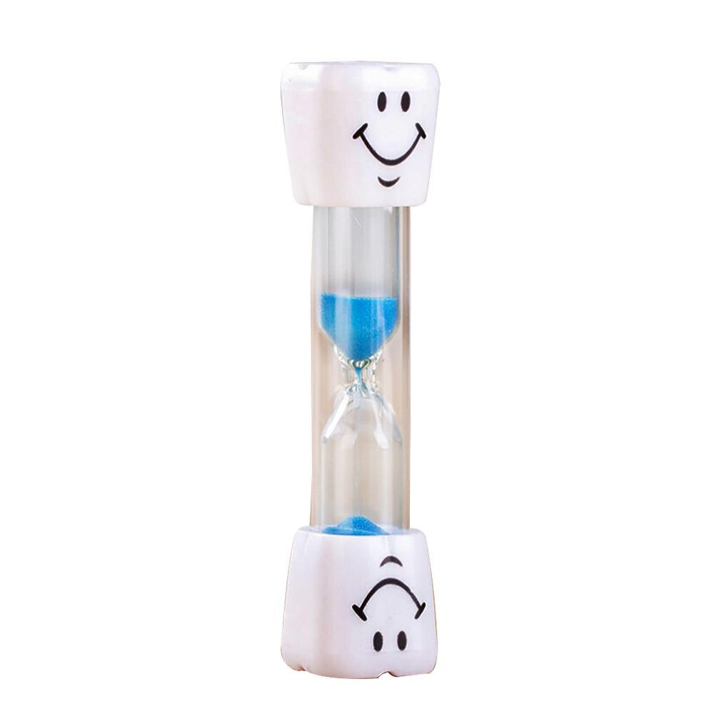 Reloj de arena con cepillo de dientes para niños, reloj temporizador con cara sonriente, reloj de arena, D1,: BU