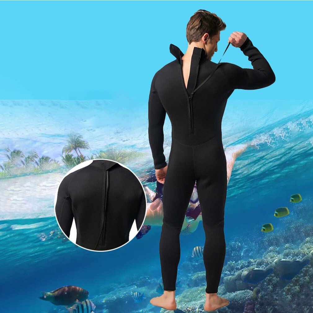 3 millimetri Uomo Muta Freddo E Caldo Vestito di Immersione Subacquea Surf Suit Outdoor Muta Immersioni Neoprene Tessuto Muta