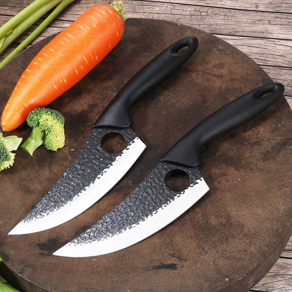 Forged Boning Knife Stainless Steel Meat Chopping Knife Butcher Knife Handmade Knife Chef Slicing Cutter Knife