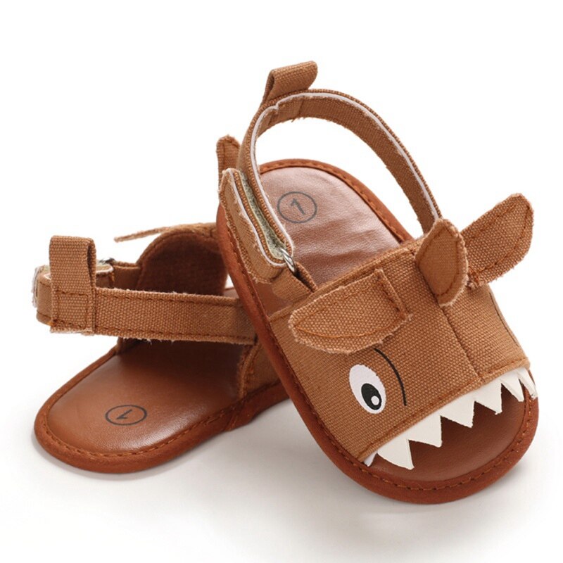 WEIXINBUY zapatos bonitos de verano para bebés, sandalias de algodón para niños, zapatillas para bebés, zapatos de cuna para niños con gancho de 0 a 18 meses, sandalias antideslizantes informales para bebés 3: C / 7-12 meses