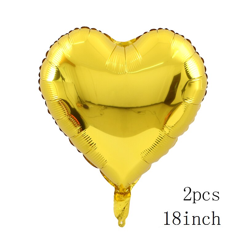100x76cm Double Bear Hug Heart Balloons Foil Cartoon Bear I Love You Wedding Valentine's Day Event Party Balloon Decoration: 2pcs Gold