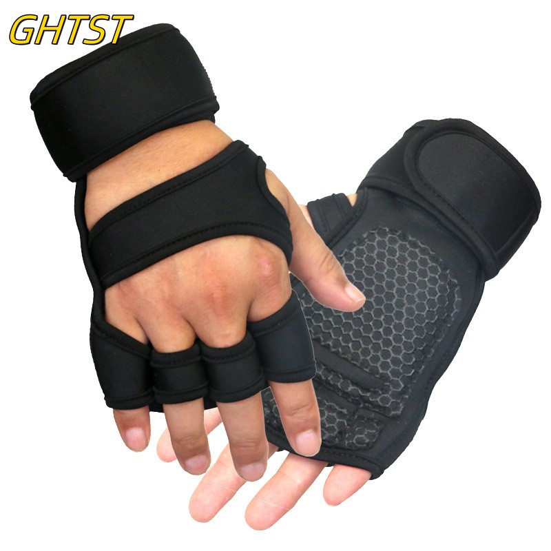 Hand Pols Palmbeschermer Handschoenen Gewichtheffen Trainingshandschoenen voor Heren Dames Fitness Sport Fietsen Gymnastiek Gymhandschoenen