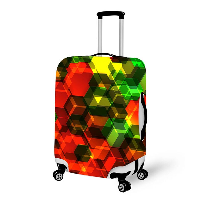 crystal luggage cover protective suitcase cover travel accessories case for suitcase housse valise capa para mala de viagem: HW7247 / S