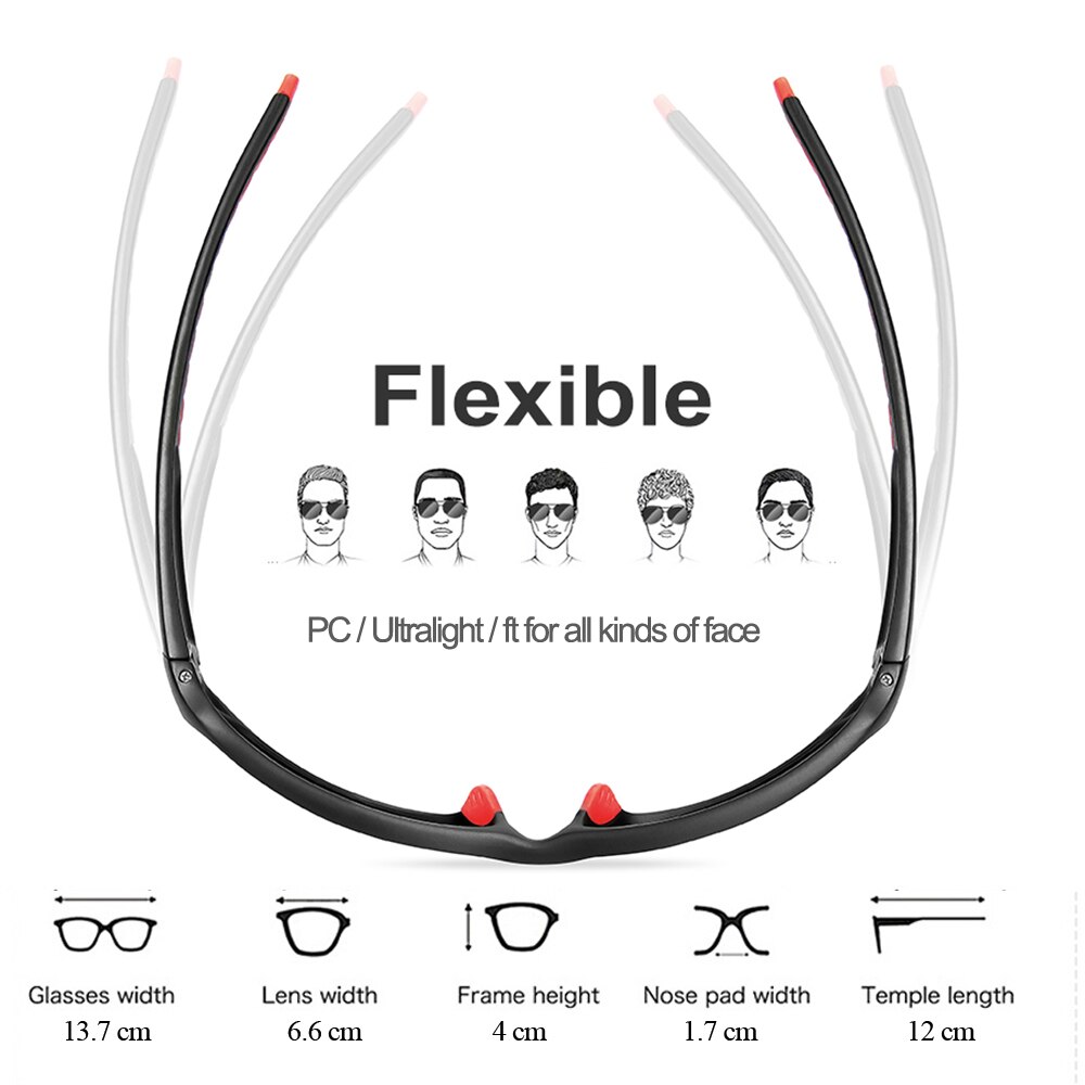 Neue Polarisierte Sport Angeln brille Außen brille Brille Sonnenbrille Männer Frauen Fisch Brillen