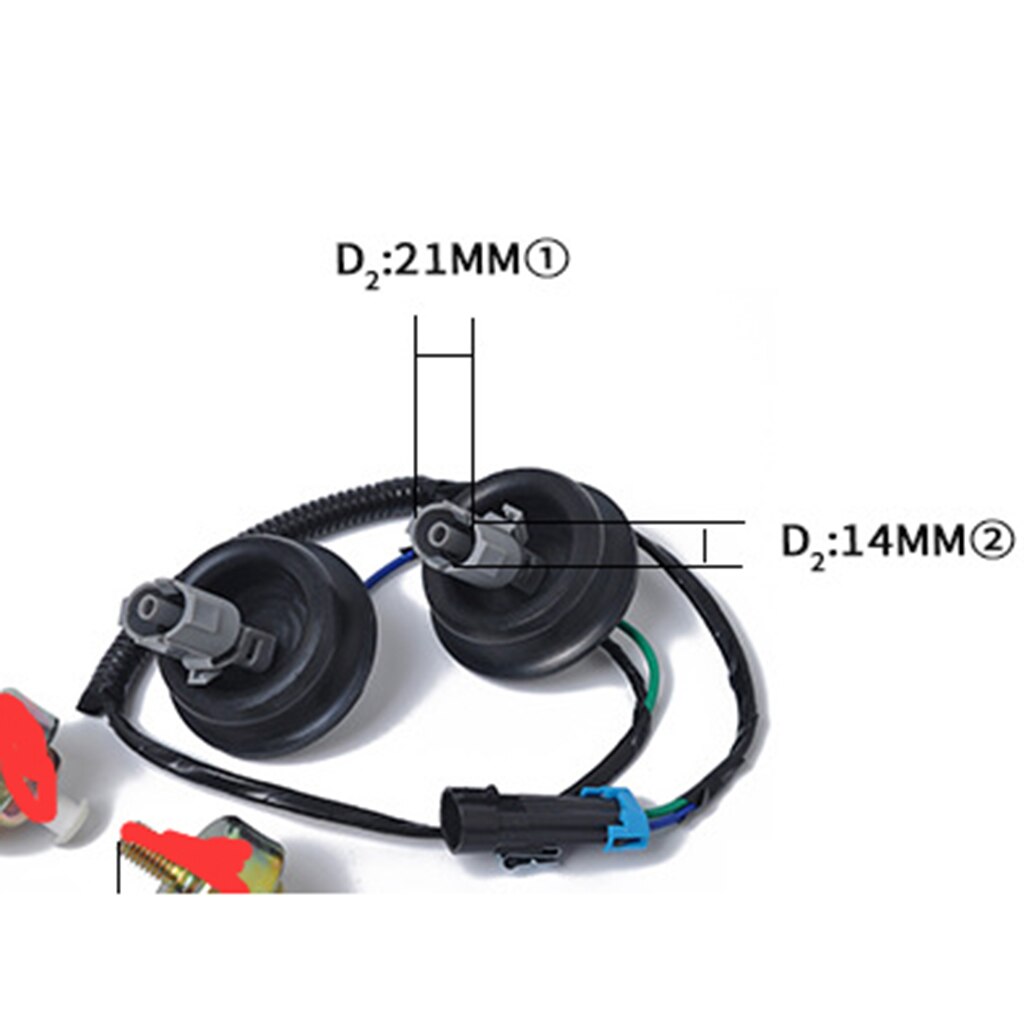 Knock Sensor Wire Harness Kit Replaces 12601822, 917033 Fits for