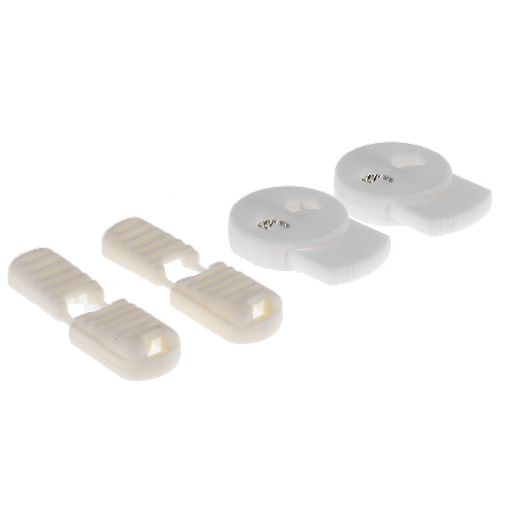 Lazy Shoe Laces Elastic Lock Sports Laces Lock Shoelaces Fastenere Triathlon Trainer Running Jogging Trainer Unisex Shoelaces: White 2