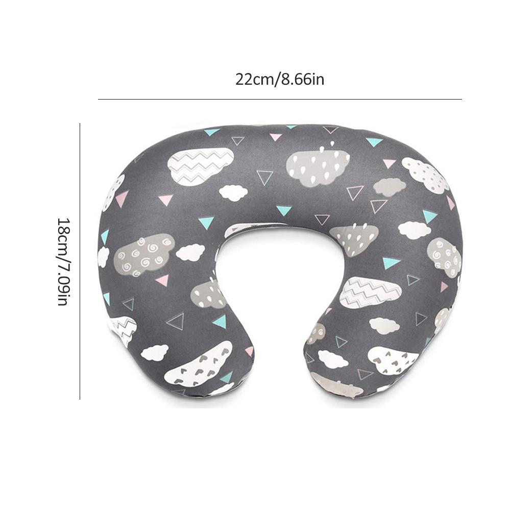 2PCS Baby Nursing Pillows Maternity Baby U-Shaped Breastfeeding Pillow Infant Cuddle Cotton Feeding Waist Cushion