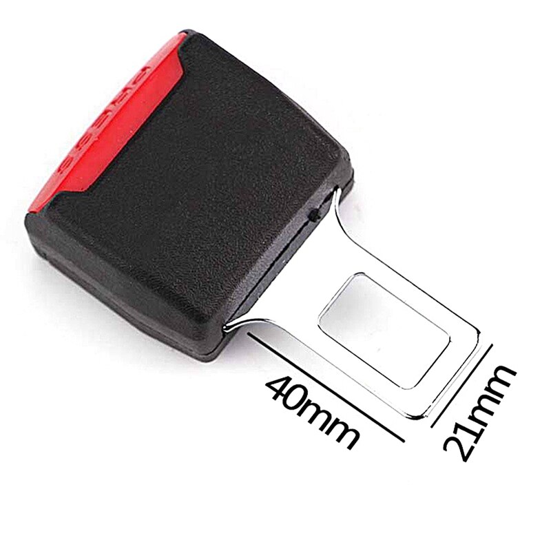 Universel voiture sécurité ceinture de sécurité enfichable mère convertisseur double usage ceinture boucle Extende Clip ceinture de sécurité Auto accessoires