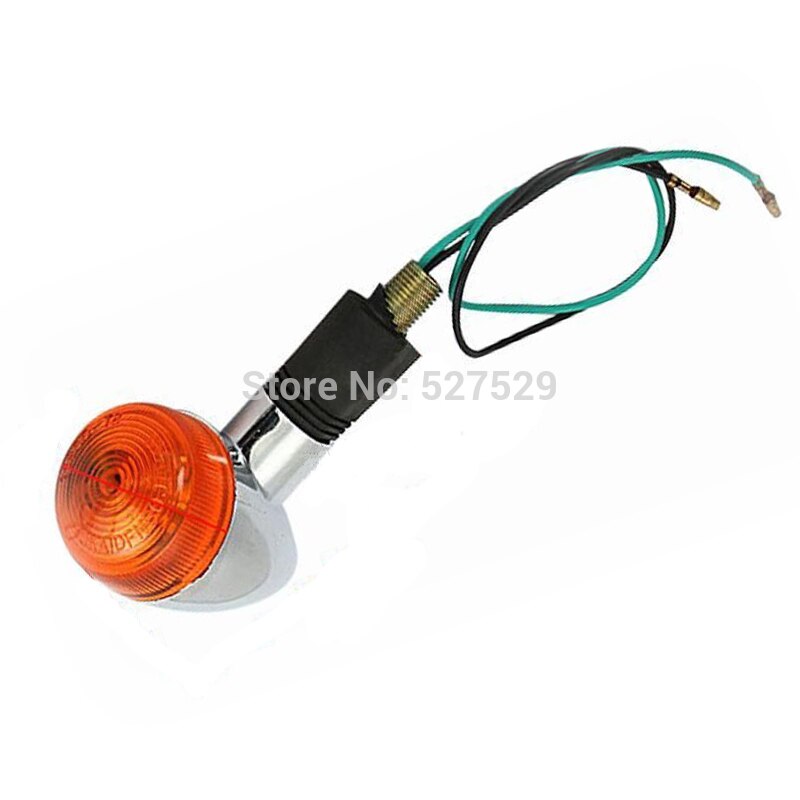 Luces Intermitentes ámbar para motocicleta, lámpara para Honda Shadow VT Spirit Velorex Deluxe, 600, 750, 800, 1100, 2 uds.