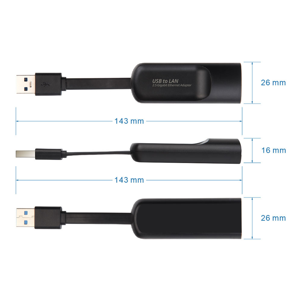 2500Mbps Ethernet Adapter 2.5 Gigabit Usb Type C Naar RJ45 Lan Wired Ethernet Gigabit Adapter Netwerkkaart Voor Macbook ipad Pro